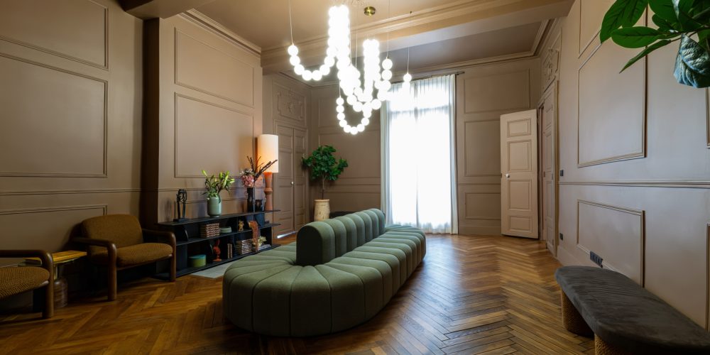 Salle d'attente de la clinique