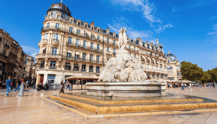 place de la comédie Montpellier