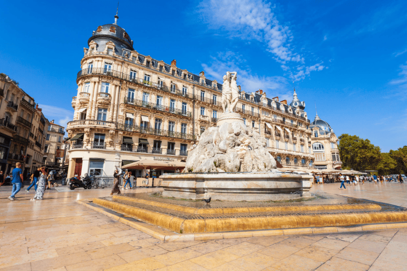 place de la comédie Montpellier