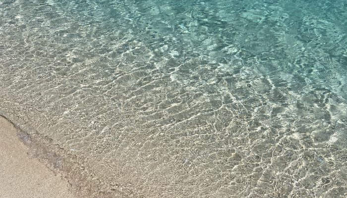 Chirurgie esthétique l'été, image de la mer en période estivale